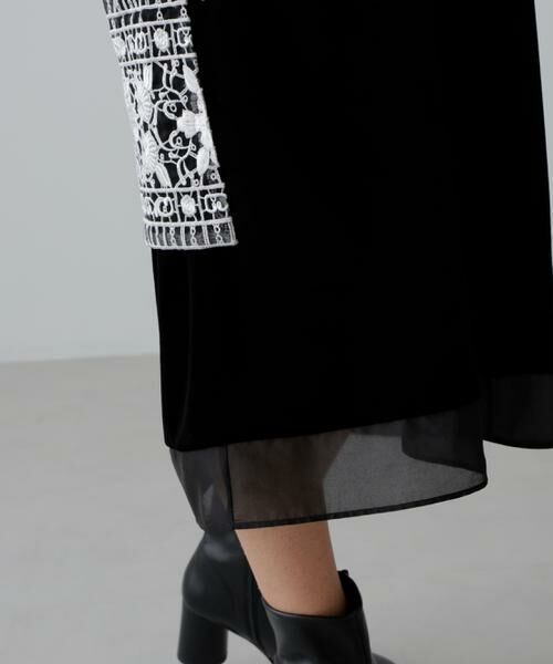 ADORE / アドーア ワンピース | ＜20周年記念＞リュクスオーナメントレースワンピース | 詳細9