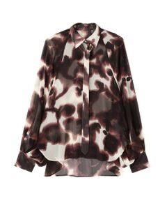 ADORE / アドーア シャツ・ブラウス | ◆ロールシャッハプリントブラウス