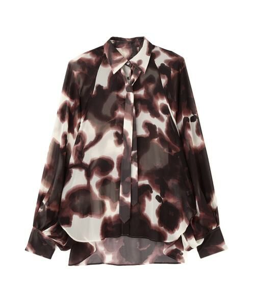 ADORE / アドーア シャツ・ブラウス | ◆ロールシャッハプリントブラウス | 詳細9