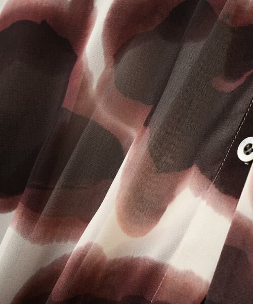 ADORE / アドーア シャツ・ブラウス | ◆ロールシャッハプリントブラウス | 詳細10