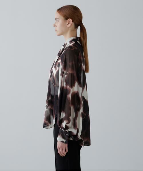 ADORE / アドーア シャツ・ブラウス | ◆ロールシャッハプリントブラウス | 詳細3