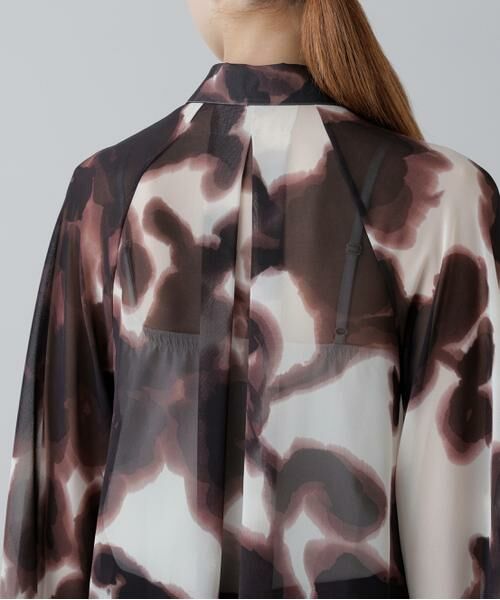 ADORE / アドーア シャツ・ブラウス | ◆ロールシャッハプリントブラウス | 詳細8