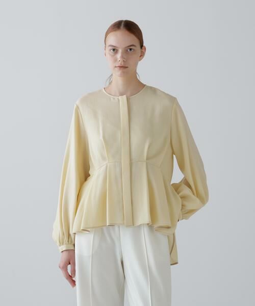 ADORE / アドーア シャツ・ブラウス | ◆ウールアムンゼンブラウス | 詳細4