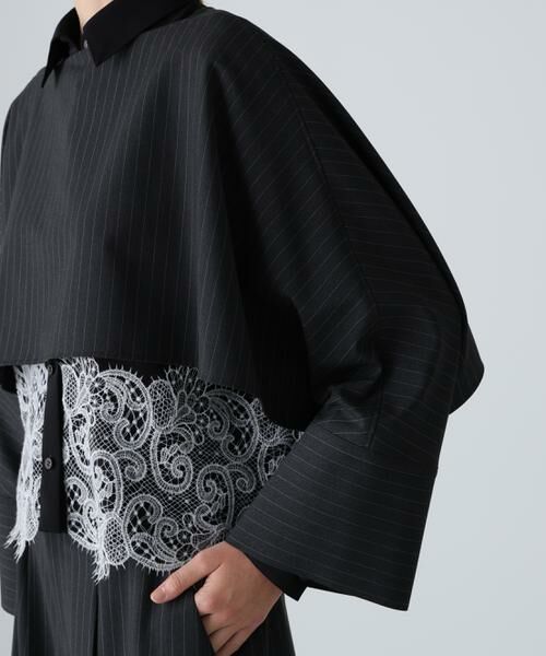 ADORE / アドーア シャツ・ブラウス | ◆２ＷＡＹストライプブラウス | 詳細6