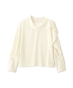 ADORE / アドーア シャツ・ブラウス | ◆バックサテンジョーゼットブラウス