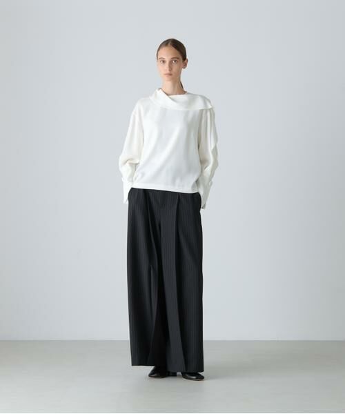 ADORE / アドーア シャツ・ブラウス | ◆バックサテンジョーゼットブラウス | 詳細2