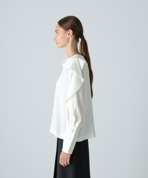 ADORE / アドーア シャツ・ブラウス | ◆バックサテンジョーゼットブラウス | 詳細4