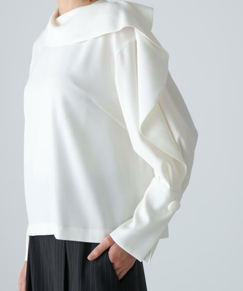 ADORE / アドーア シャツ・ブラウス | ◆バックサテンジョーゼットブラウス | 詳細7