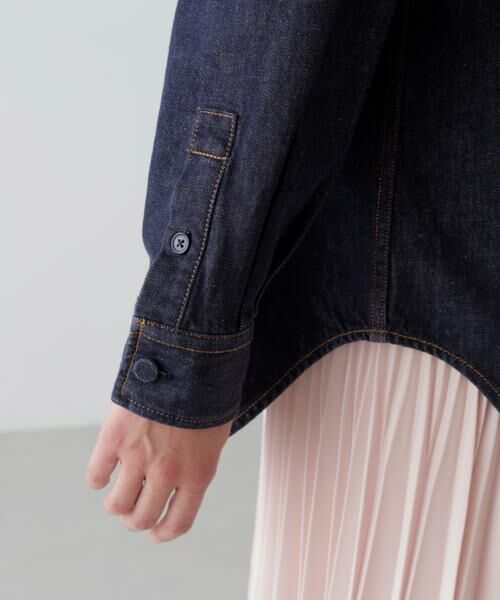ADORE / アドーア シャツ・ブラウス | ＜ＳＥＲＧＥ＞デニムボタンシャツ(ADORE別注カラー) | 詳細9