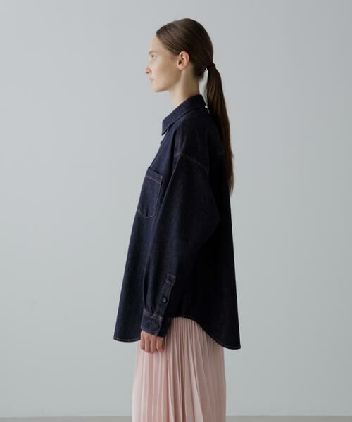 ADORE / アドーア シャツ・ブラウス | ＜ＳＥＲＧＥ＞デニムボタンシャツ(ADORE別注カラー) | 詳細4