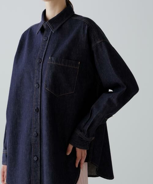 ADORE / アドーア シャツ・ブラウス | ＜ＳＥＲＧＥ＞デニムボタンシャツ(ADORE別注カラー) | 詳細7