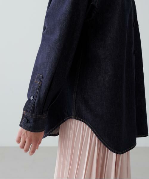ADORE / アドーア シャツ・ブラウス | ＜ＳＥＲＧＥ＞デニムボタンシャツ(ADORE別注カラー) | 詳細8