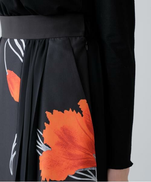 ADORE / アドーア スカート | ◆ドローイングフラワープリントスカート | 詳細7