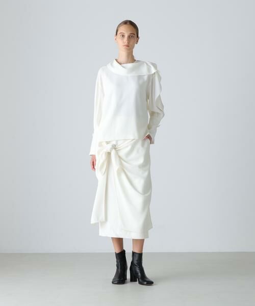 ADORE / アドーア スカート | ◆バックサテンジョーゼットスカート | 詳細1