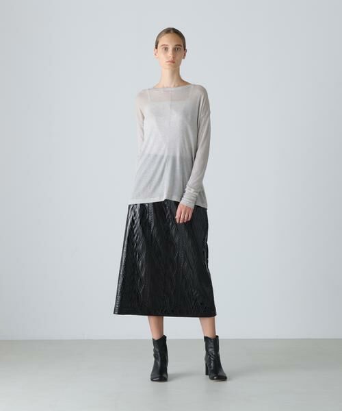 ADORE / アドーア スカート | ◆コーティングジャージースカート | 詳細2