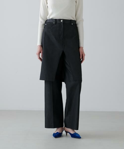 ADORE / アドーア パンツ | ◆デニムライクストレッチパンツ | 詳細3