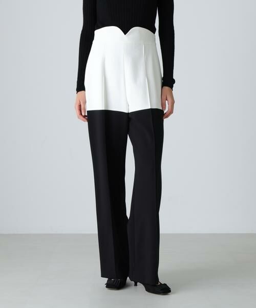 ADORE / アドーア パンツ | ◆バイカラーWクロスパンツ | 詳細2