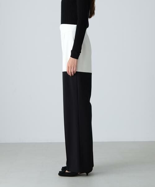 ADORE / アドーア パンツ | ◆バイカラーWクロスパンツ | 詳細3