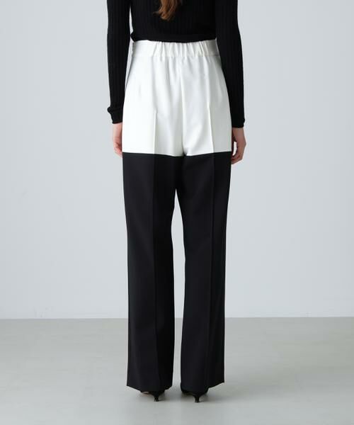 ADORE / アドーア パンツ | ◆バイカラーWクロスパンツ | 詳細4