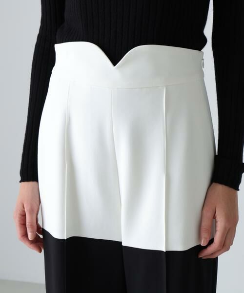 ADORE / アドーア パンツ | ◆バイカラーWクロスパンツ | 詳細5