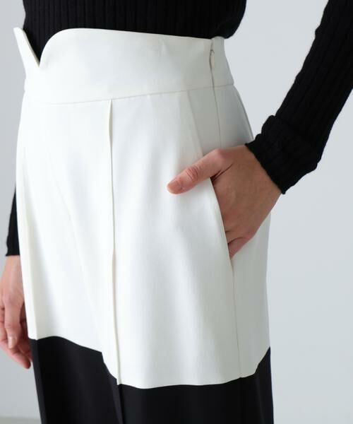 ADORE / アドーア パンツ | ◆バイカラーWクロスパンツ | 詳細6