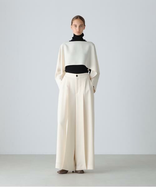 ADORE / アドーア パンツ | ◆シルキーダブルクロスパンツ | 詳細1