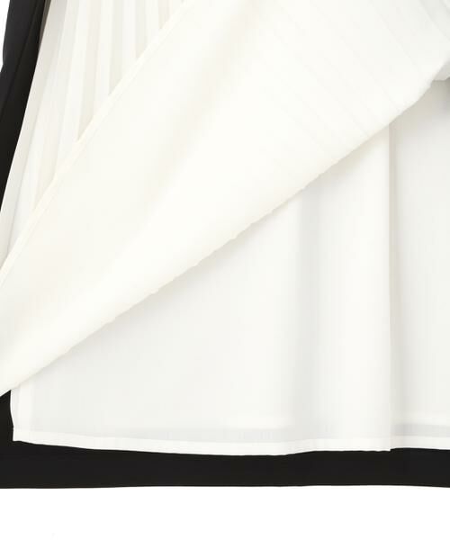 ADORE / アドーア ワンピース | ◆バイカラープリーツワンピース | 詳細11