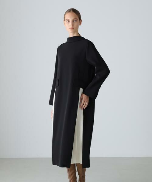 ADORE / アドーア ワンピース | ◆バイカラープリーツワンピース | 詳細2