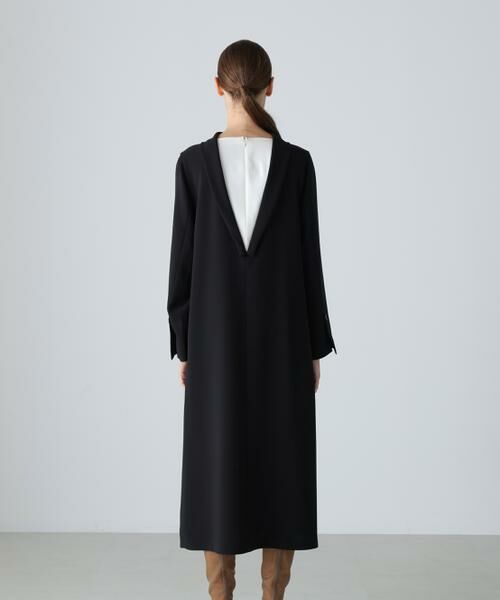 ADORE / アドーア ワンピース | ◆バイカラープリーツワンピース | 詳細4