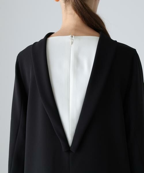 ADORE / アドーア ワンピース | ◆バイカラープリーツワンピース | 詳細8