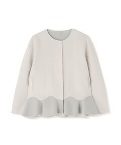 ADORE / アドーア テーラードジャケット | ◆Ｃａ混２ＴＯＮＥリバージャケット