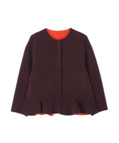 ADORE / アドーア テーラードジャケット | ◆Ｃａ混２ＴＯＮＥリバージャケット