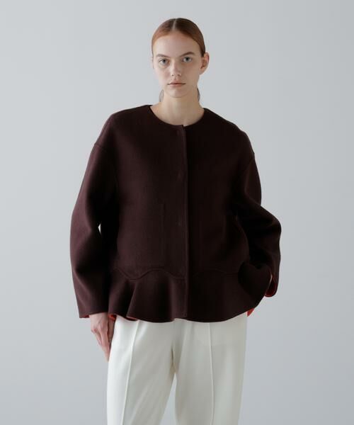 ADORE / アドーア テーラードジャケット | ◆Ｃａ混２ＴＯＮＥリバージャケット | 詳細9