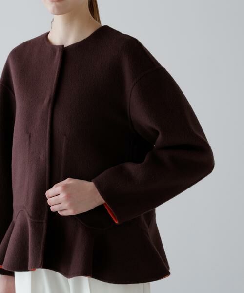 ADORE / アドーア テーラードジャケット | ◆Ｃａ混２ＴＯＮＥリバージャケット | 詳細14