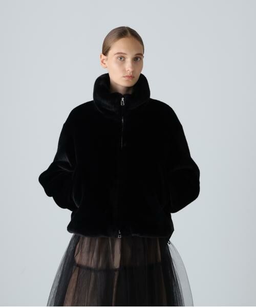 ADORE / アドーア テーラードジャケット | ファーコンビダウンジャケット | 詳細3