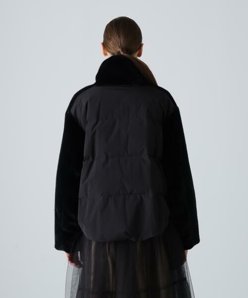 ADORE / アドーア テーラードジャケット | ファーコンビダウンジャケット | 詳細6