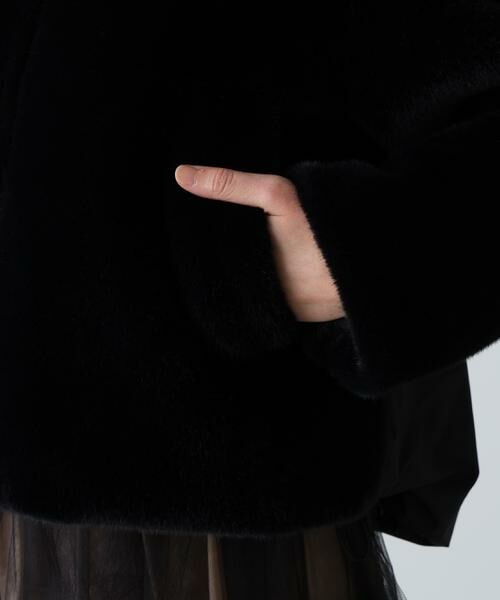 ADORE / アドーア テーラードジャケット | ファーコンビダウンジャケット | 詳細9