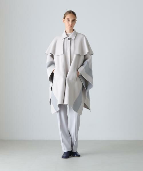 ADORE / アドーア アウター | ◆Ca混2TONEリバーケープコート | 詳細2