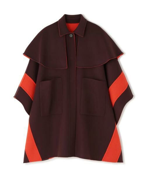 ADORE / アドーア アウター | ◆Ca混2TONEリバーケープコート | 詳細7