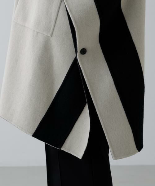 ADORE / アドーア アウター | ◆Ca混2TONEリバーケープコート | 詳細17