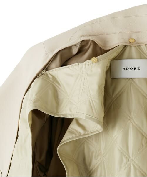 ADORE / アドーア アウター | ◆タフタコンビトリプルクロスコート | 詳細14