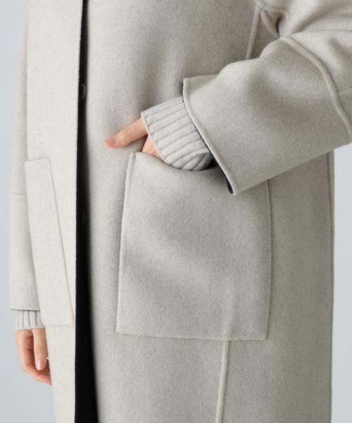 ADORE / アドーア アウター | ◆Ｃａ混２ＴＯＮＥリバーコクーンコート | 詳細16