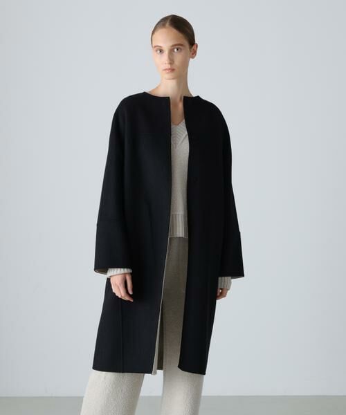 ADORE / アドーア アウター | ◆Ｃａ混２ＴＯＮＥリバーコクーンコート | 詳細8