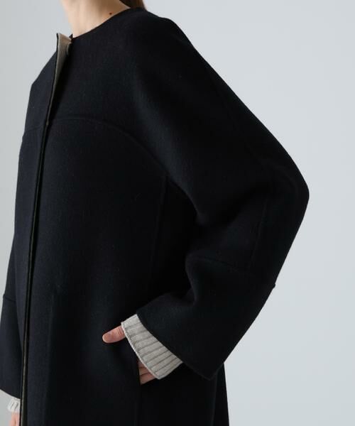 ADORE / アドーア アウター | ◆Ｃａ混２ＴＯＮＥリバーコクーンコート | 詳細13