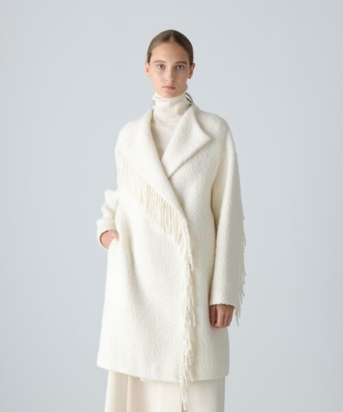 ADORE / アドーア アウター | フリンジリングツイードコート | 詳細1