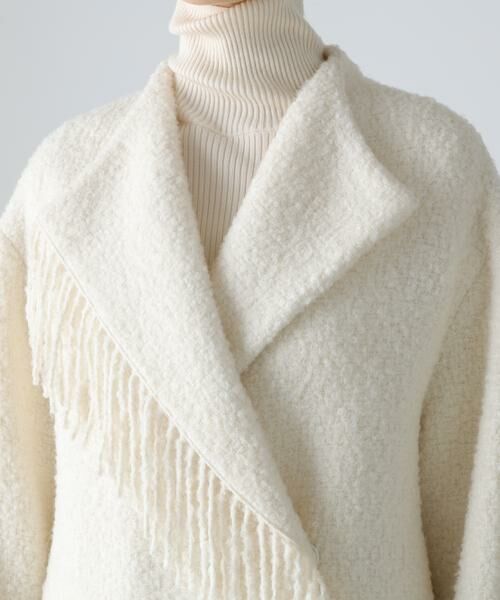 ADORE / アドーア アウター | フリンジリングツイードコート | 詳細5