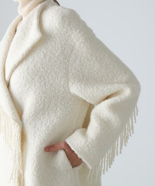 ADORE / アドーア アウター | フリンジリングツイードコート | 詳細6
