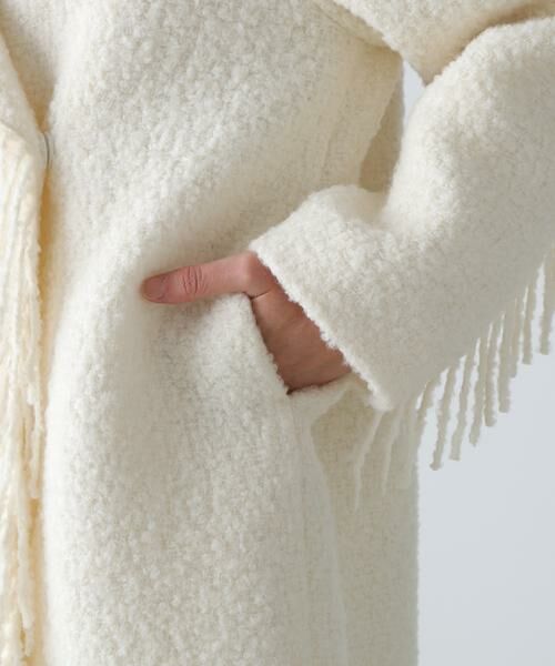 ADORE / アドーア アウター | フリンジリングツイードコート | 詳細7