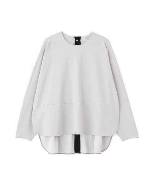 ADORE/アドーア ◆ジョーゼットジャージープルオーバー グレー 38 ADORE/アドーア ◆ジョーゼットジャージープルオーバー グレー 38
