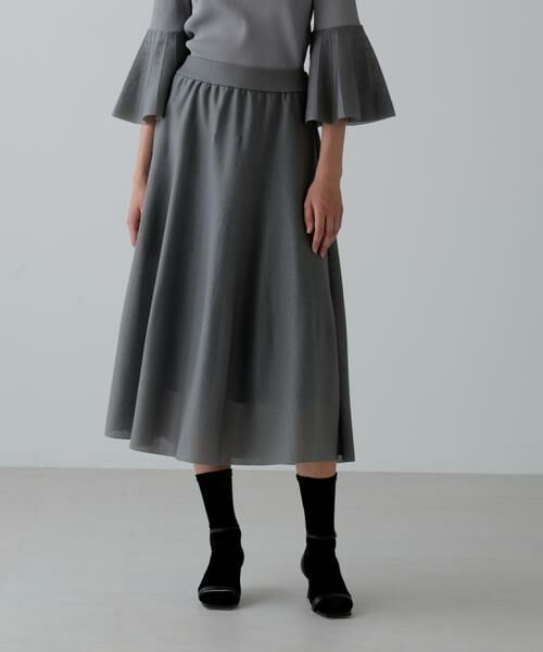 ADORE / アドーア スカート | シアーフォルムドニットスカート | 詳細3